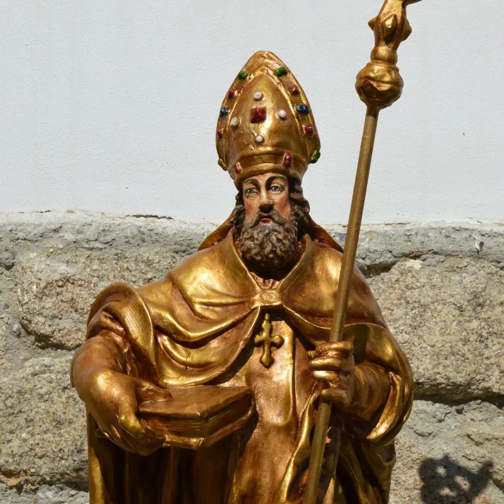 Svatý Wolfgang - patron pastýřů - 74 cm