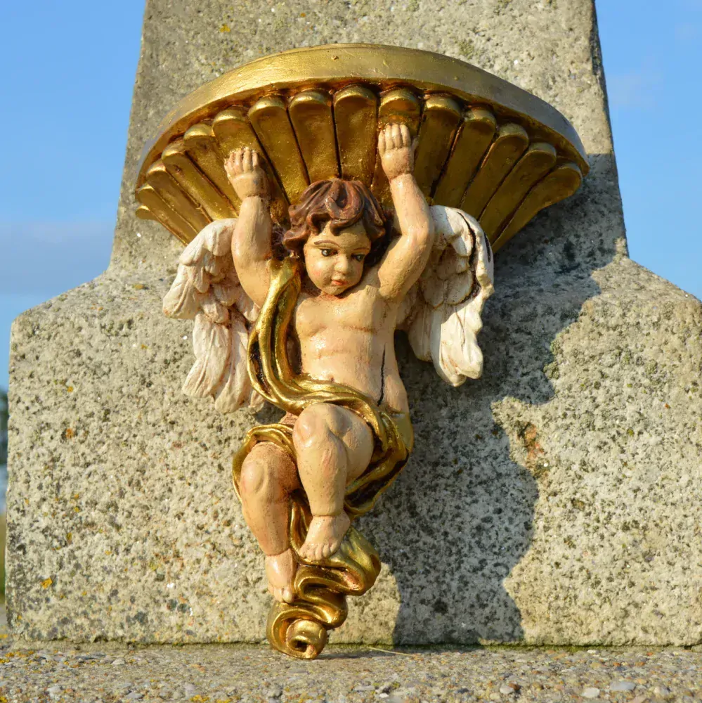 Anděl konzole - 24 cm