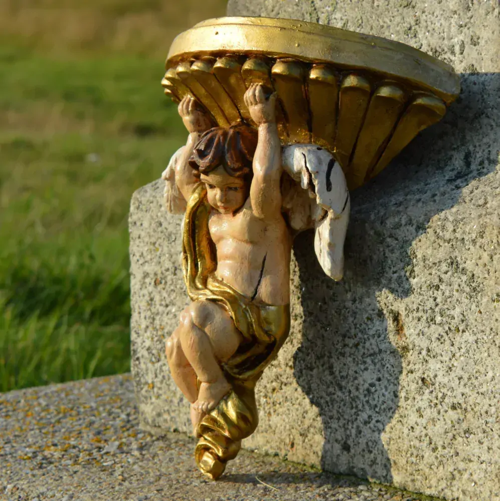 Anděl konzole - 24 cm