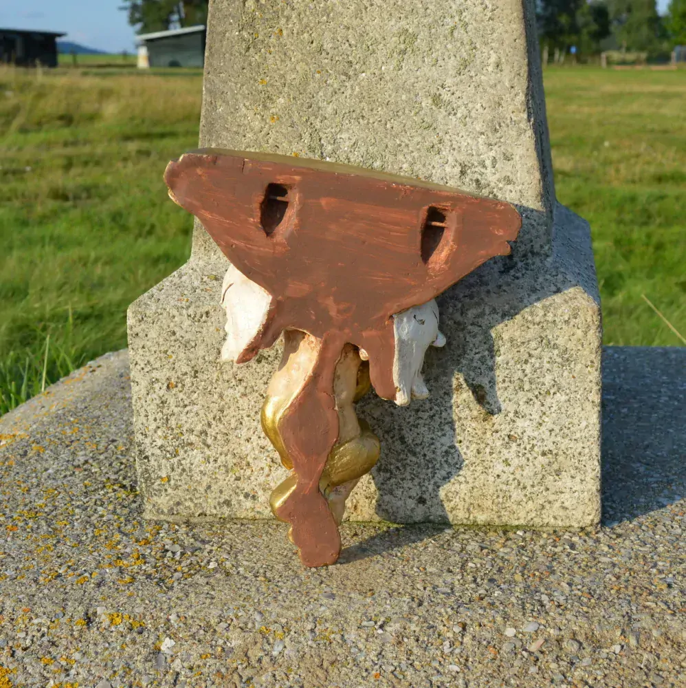 Anděl konzole - 24 cm