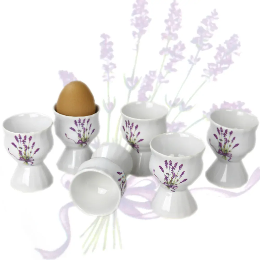 Pohárek na vajíčko - levandule