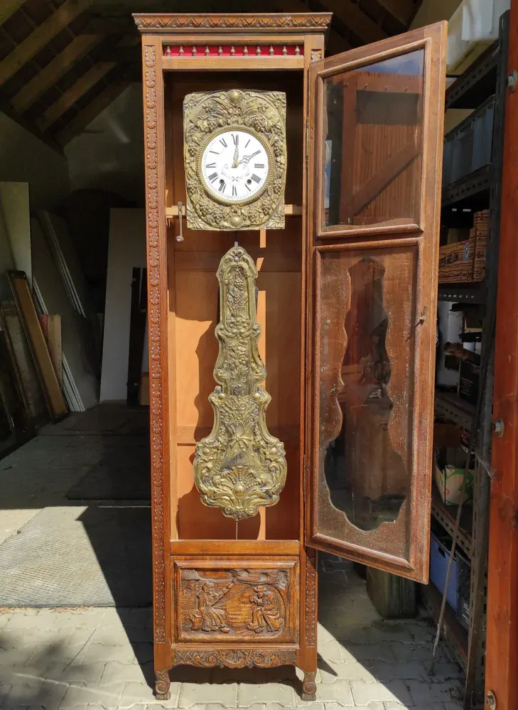 Starožitné podlahové stojací hodiny