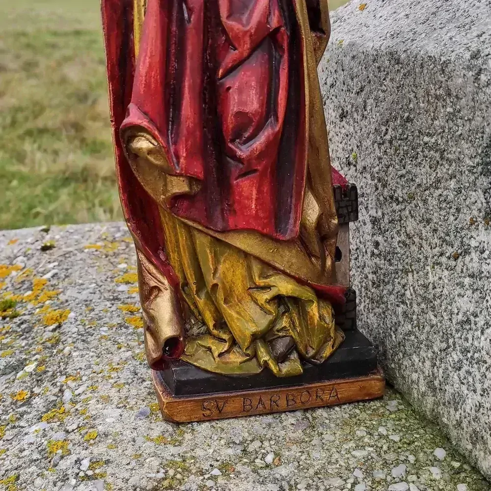 Soška Svatá Barbora - 38 cm