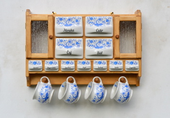 Police rustikal, kořenky cibulák